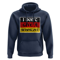 German Beer Drinking Hoodie I Don't Give A Schnitzel Oktoberfest - Wonder Print Shop