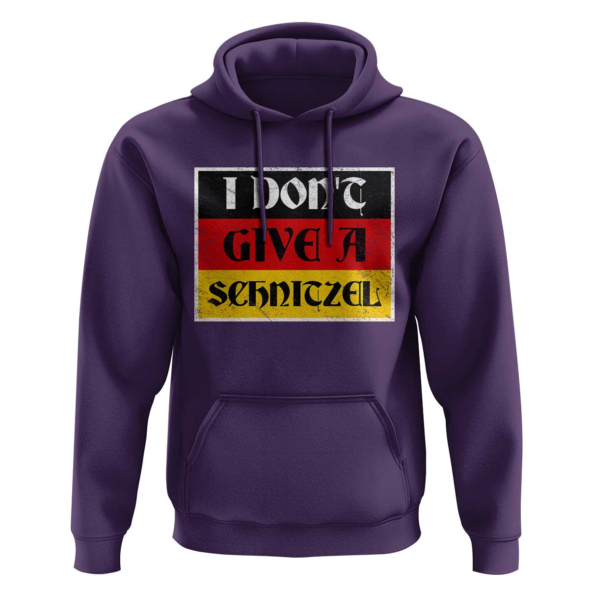 German Beer Drinking Hoodie I Don't Give A Schnitzel Oktoberfest - Wonder Print Shop
