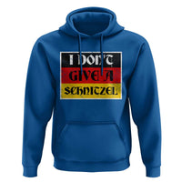 German Beer Drinking Hoodie I Don't Give A Schnitzel Oktoberfest - Wonder Print Shop