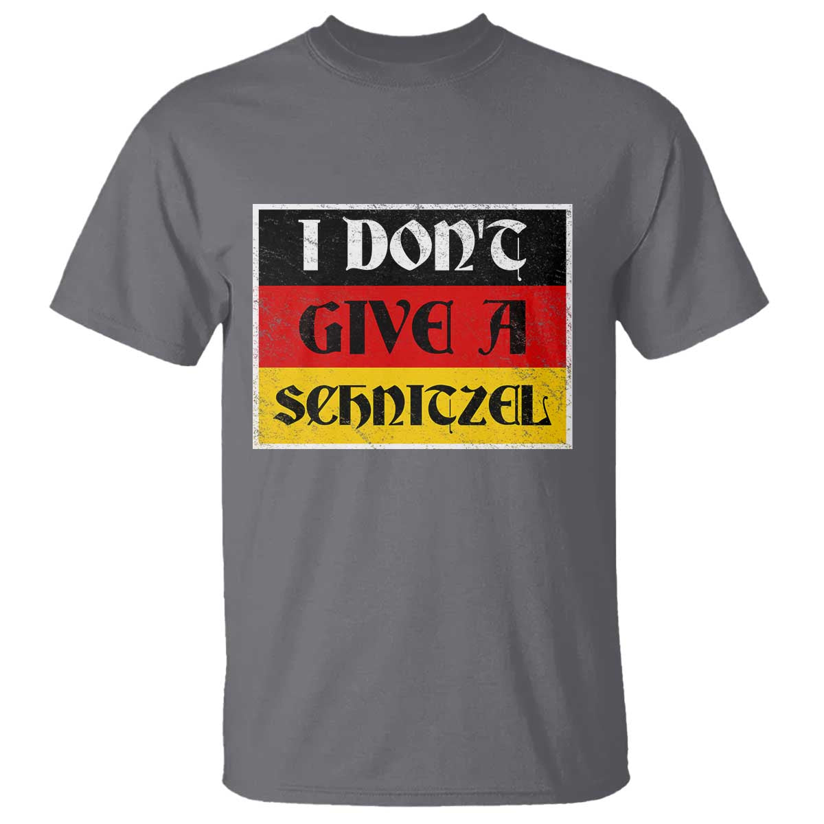 German Beer Drinking T Shirt I Don't Give A Schnitzel Oktoberfest - Wonder Print Shop