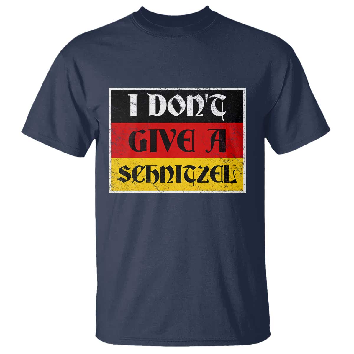 German Beer Drinking T Shirt I Don't Give A Schnitzel Oktoberfest - Wonder Print Shop