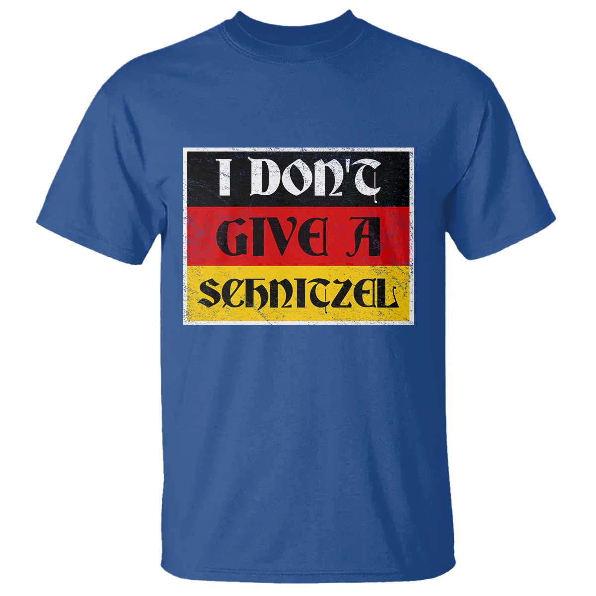 German Beer Drinking T Shirt I Don't Give A Schnitzel Oktoberfest - Wonder Print Shop