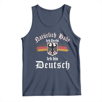 Proud Germany Tank Top Naturlich Bate Ich Recht Ich Bin Deutsch - Wonder Print Shop