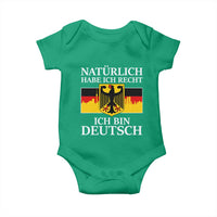 Proud Germany Baby Onesie Naturlich Habe Ich Recht Ich Bin Deutsch - Wonder Print Shop