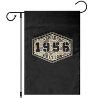 70th Birthday Hunting Garden Flag 1956 Limited Edition Vintage Camouflage Gifts For Turning 70