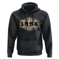 70th Birthday Hunting Hoodie 1956 Limited Edition Vintage Camouflage Gifts For Turning 70
