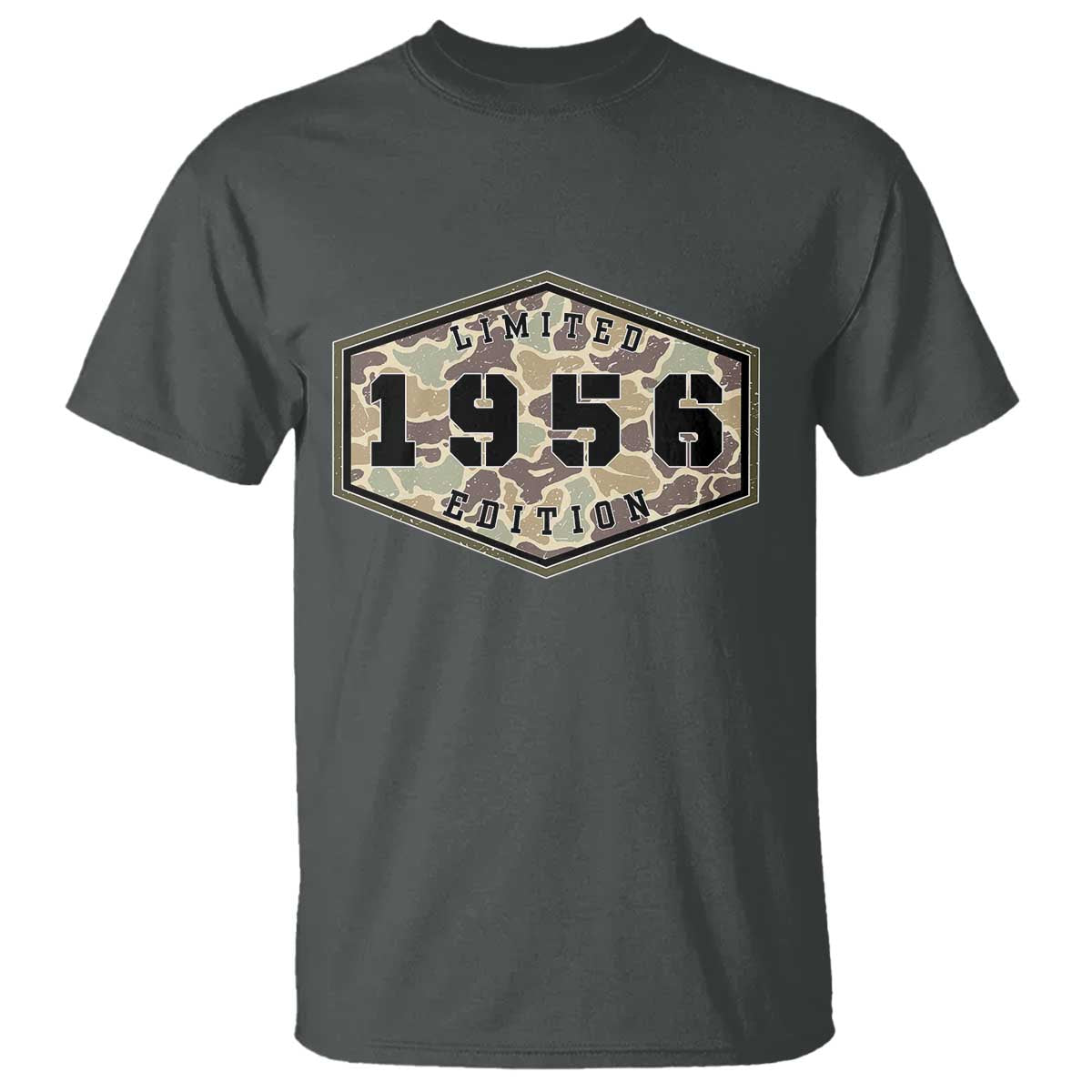 70th Birthday Hunting T Shirt 1956 Limited Edition Vintage Camouflage Gifts For Turning 70