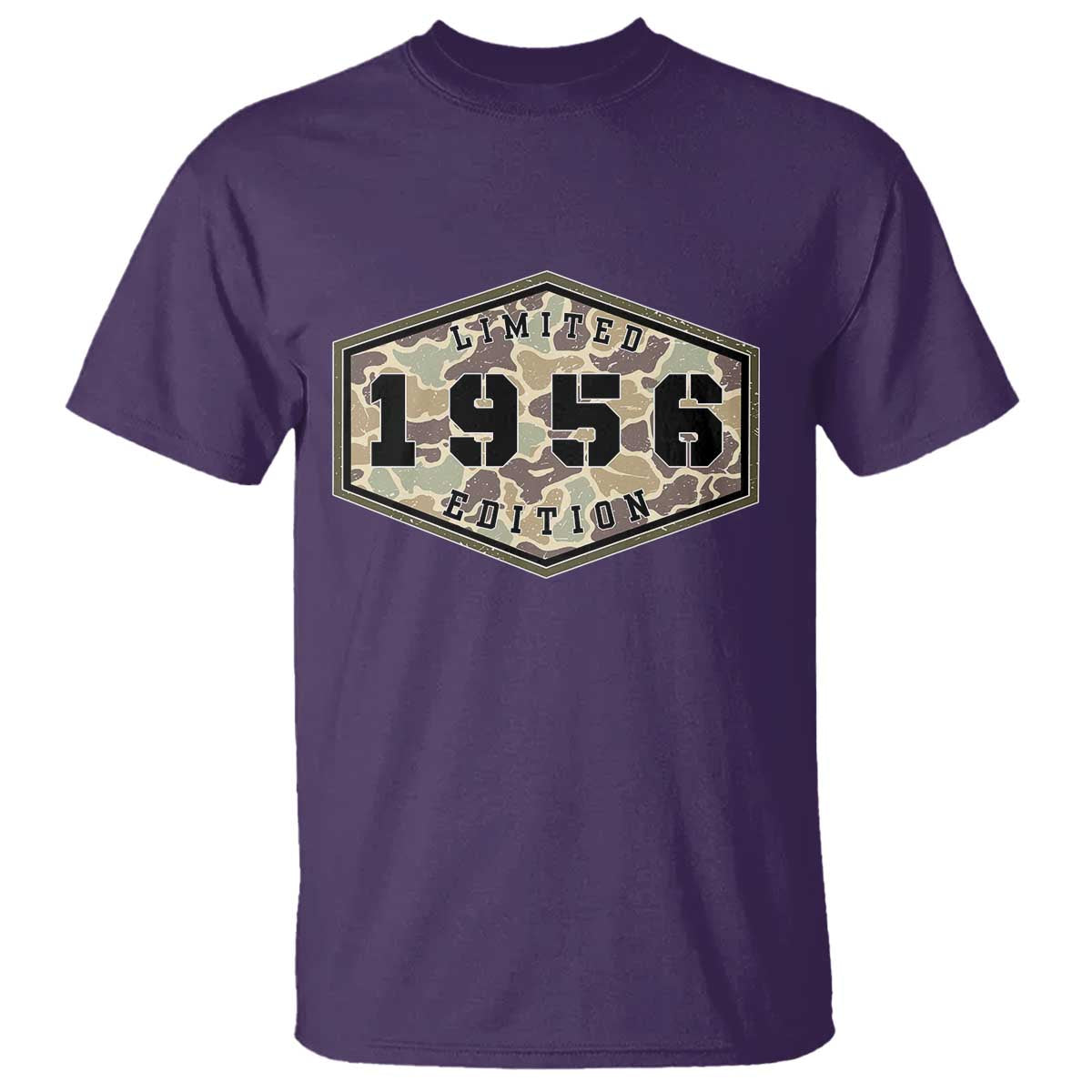 70th Birthday Hunting T Shirt 1956 Limited Edition Vintage Camouflage Gifts For Turning 70