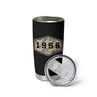 70th Birthday Hunting Tumbler Cup 1956 Limited Edition Vintage Camouflage Gifts For Turning 70