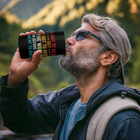 I May Be Old But I Got To See The World Before It Went To Shit 4 in 1 Can Cooler Tumbler