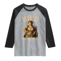No One is Helping Martha 30 AD Funny Christian Raglan Shirt