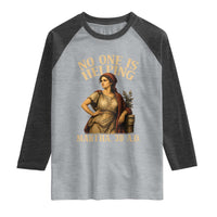No One is Helping Martha 30 AD Funny Christian Raglan Shirt