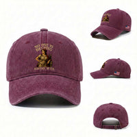 No One is Helping Martha 30 AD Funny Christian Washed Cotton Baseball Cap