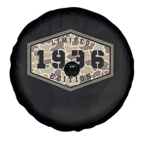 90th Birthday Hunting Spare Tire Cover 1936 Limited Edition Vintage Camouflage Gifts For Turning 90