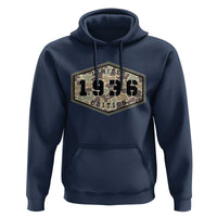 90th Birthday Hunting Hoodie 1936 Limited Edition Vintage Camouflage Gifts For Turning 90