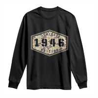 80th Birthday Hunting Long Sleeve Shirt 1946 Limited Edition Vintage Camouflage Gifts For Turning 80