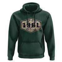 65th Birthday Hunting Hoodie 1961 Limited Edition Vintage Camouflage Gifts For Turning 65