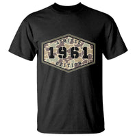 65th Birthday Hunting T Shirt 1961 Limited Edition Vintage Camouflage Gifts For Turning 65