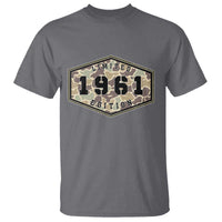 65th Birthday Hunting T Shirt 1961 Limited Edition Vintage Camouflage Gifts For Turning 65