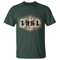 65th Birthday Hunting T Shirt 1961 Limited Edition Vintage Camouflage Gifts For Turning 65