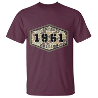 65th Birthday Hunting T Shirt 1961 Limited Edition Vintage Camouflage Gifts For Turning 65