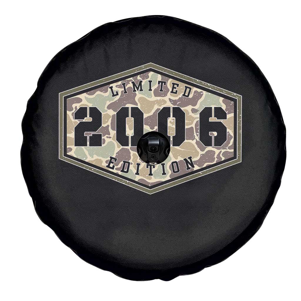 20th Birthday Hunting Spare Tire Cover 2006 Limited Edition Vintage Camouflage Gifts For Turning 20