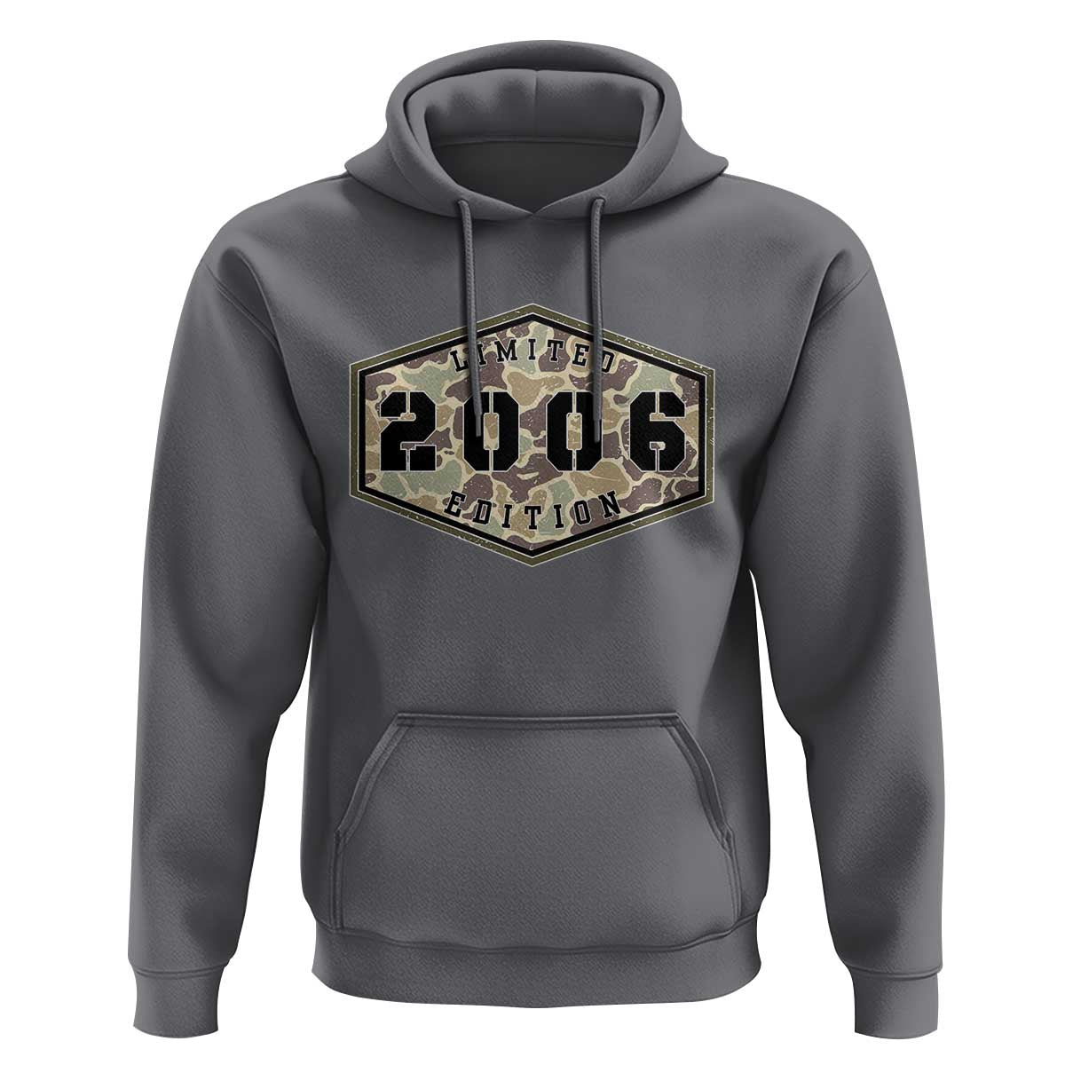 20th Birthday Hunting Hoodie 2006 Limited Edition Vintage Camouflage Gifts For Turning 20