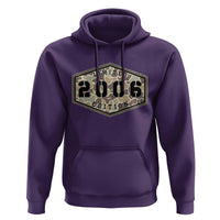 20th Birthday Hunting Hoodie 2006 Limited Edition Vintage Camouflage Gifts For Turning 20