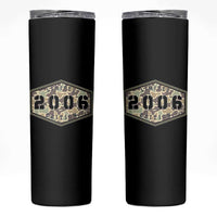 20th Birthday Hunting Skinny Tumbler 2006 Limited Edition Vintage Camouflage Gifts For Turning 20