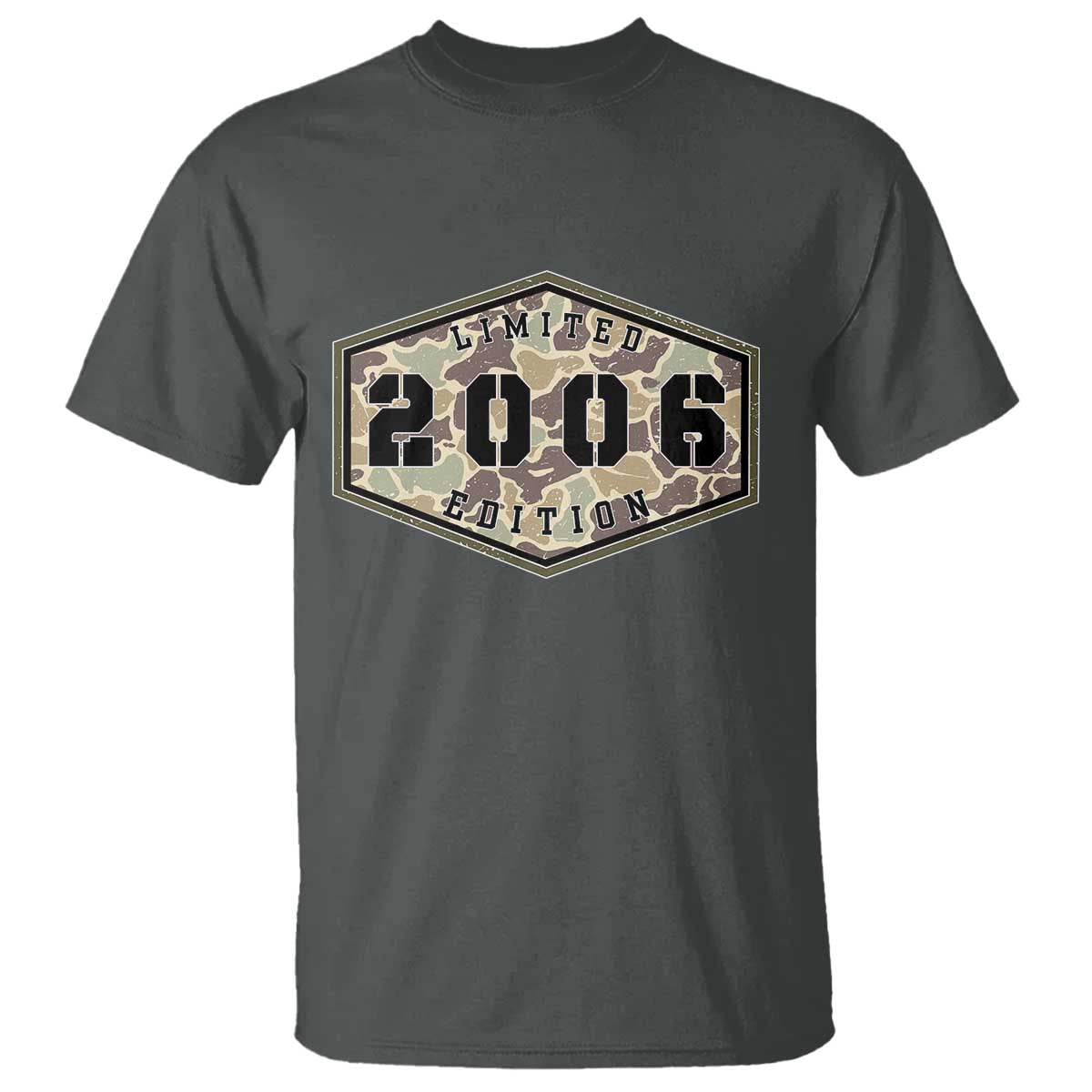 20th Birthday Hunting T Shirt 2006 Limited Edition Vintage Camouflage Gifts For Turning 20