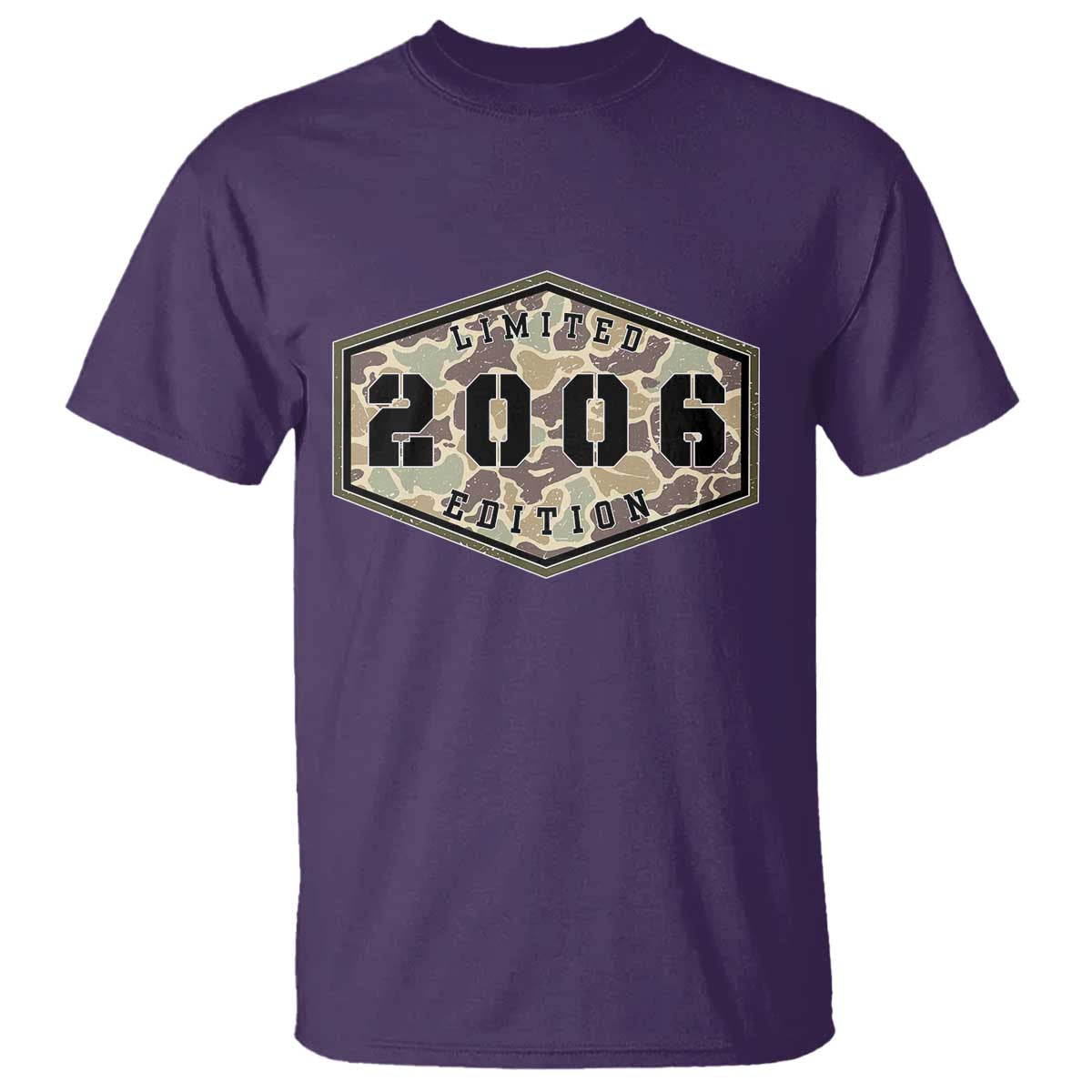 20th Birthday Hunting T Shirt 2006 Limited Edition Vintage Camouflage Gifts For Turning 20