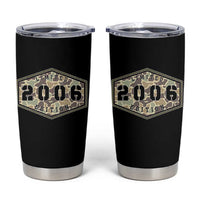 20th Birthday Hunting Tumbler Cup 2006 Limited Edition Vintage Camouflage Gifts For Turning 20