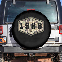 60th Birthday Hunting Spare Tire Cover 1966 Limited Edition Vintage Camouflage Gifts For Turning 60