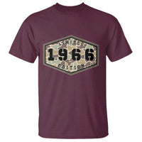 60th Birthday Hunting T Shirt 1966 Limited Edition Vintage Camouflage Gifts For Turning 60