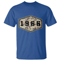 60th Birthday Hunting T Shirt 1966 Limited Edition Vintage Camouflage Gifts For Turning 60