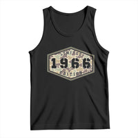 60th Birthday Hunting Tank Top 1966 Limited Edition Vintage Camouflage Gifts For Turning 60