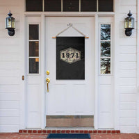 55th Birthday Hunting Garden Flag 1971 Limited Edition Vintage Camouflage Gifts For Turning 55