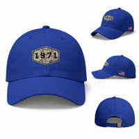 55th Birthday Hunting Baseball Cap 1971 Limited Edition Vintage Camouflage Gifts For Turning 55