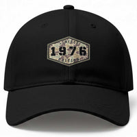 50th Birthday Hunting Baseball Cap 1976 Limited Edition Vintage Camouflage Gifts For Turning 50