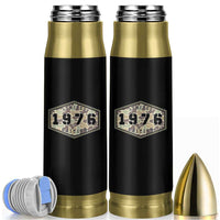 50th Birthday Hunting Bullet Tumbler 1976 Limited Edition Vintage Camouflage Gifts For Turning 50