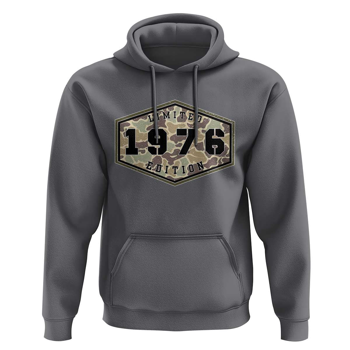50th Birthday Hunting Hoodie 1976 Limited Edition Vintage Camouflage Gifts For Turning 50