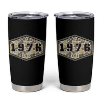 50th Birthday Hunting Tumbler Cup 1976 Limited Edition Vintage Camouflage Gifts For Turning 50