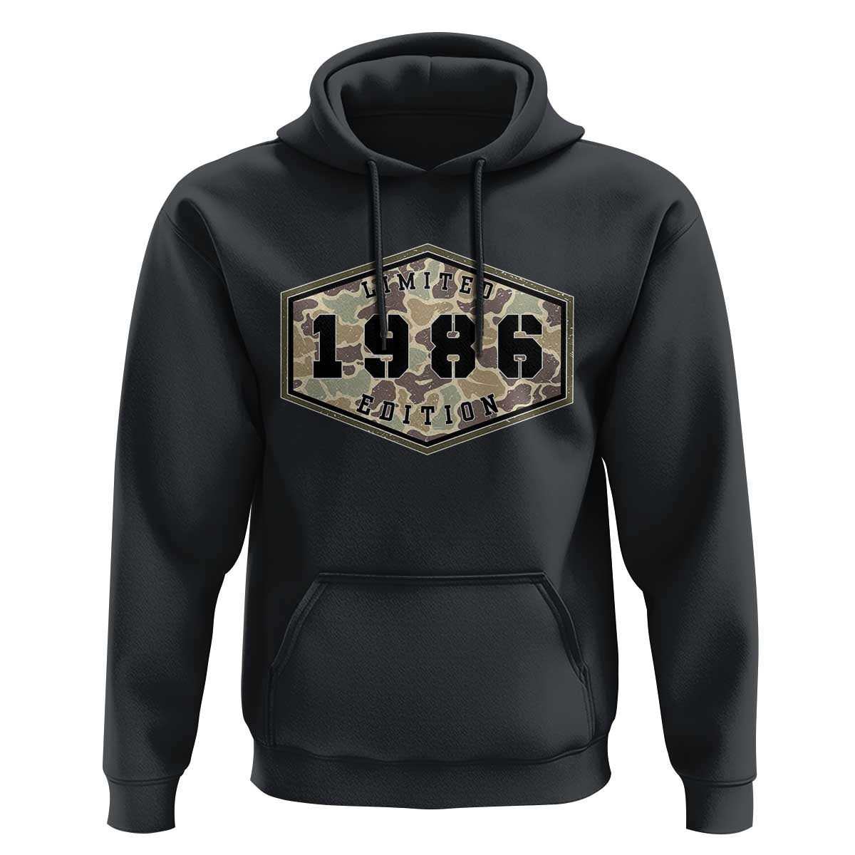 40th Birthday Hunting Hoodie 1986 Limited Edition Vintage Camouflage Gifts For Turning 40