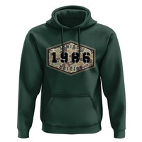 40th Birthday Hunting Hoodie 1986 Limited Edition Vintage Camouflage Gifts For Turning 40