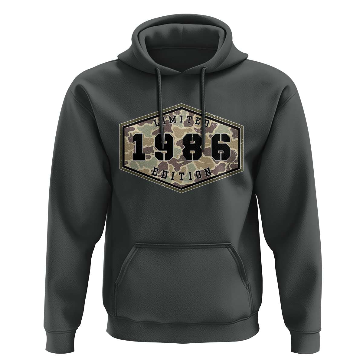 40th Birthday Hunting Hoodie 1986 Limited Edition Vintage Camouflage Gifts For Turning 40