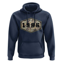40th Birthday Hunting Hoodie 1986 Limited Edition Vintage Camouflage Gifts For Turning 40