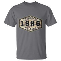 40th Birthday Hunting T Shirt 1986 Limited Edition Vintage Camouflage Gifts For Turning 40