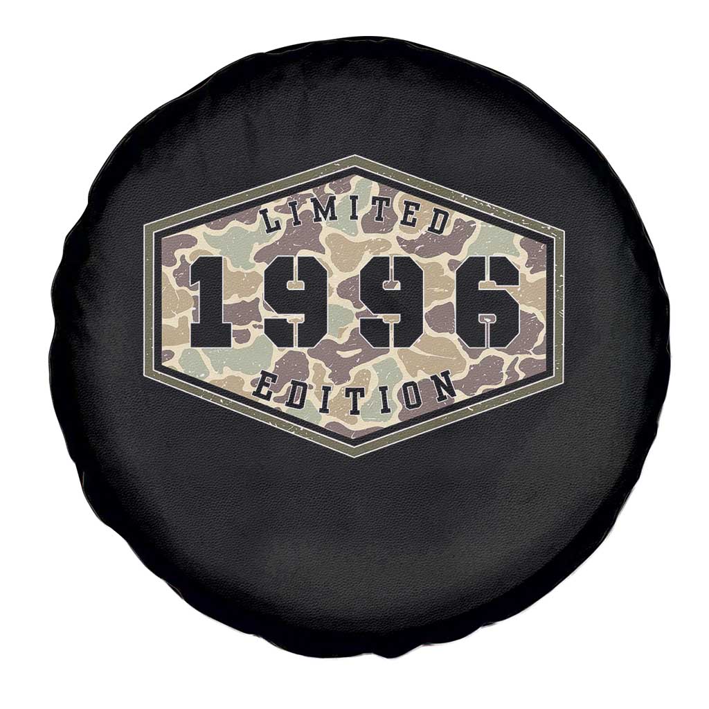 30th Birthday Hunting Spare Tire Cover 1996 Limited Edition Vintage Camouflage Gifts For Turning 30