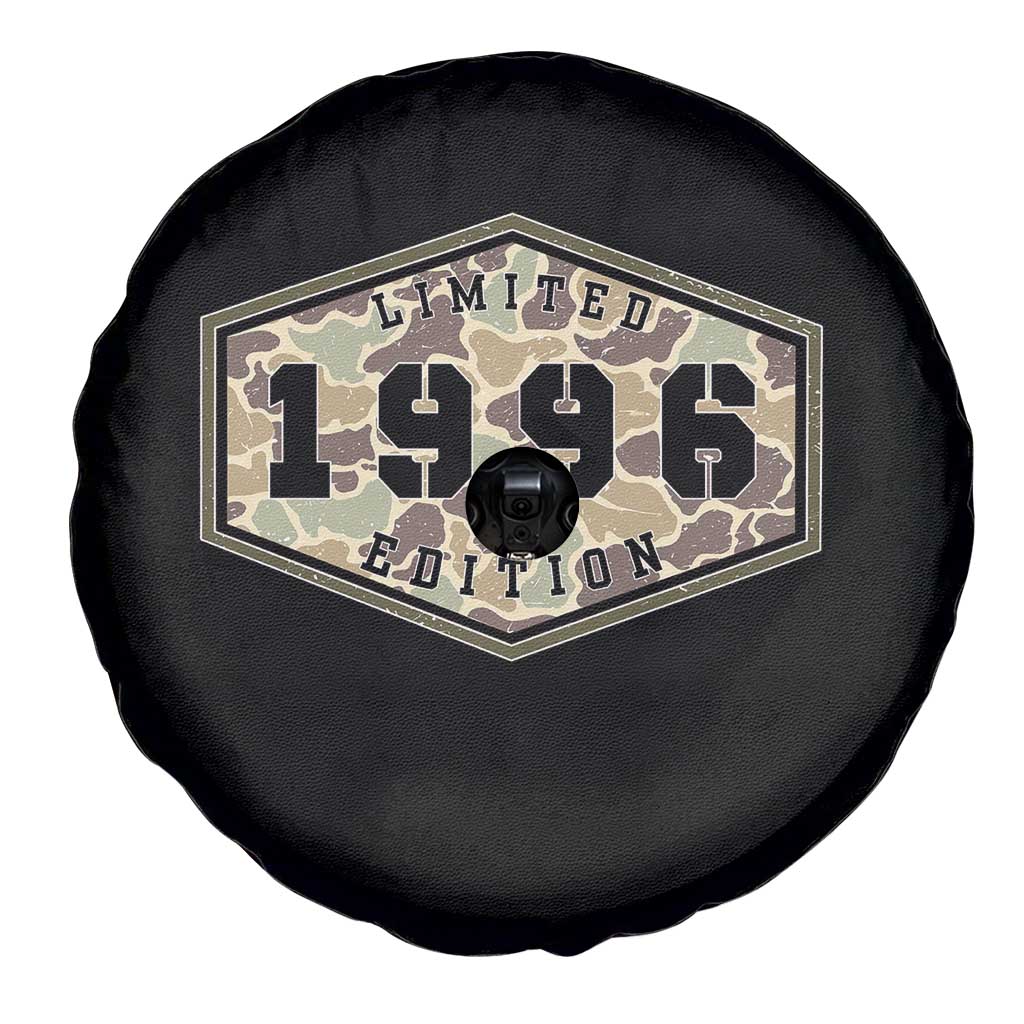 30th Birthday Hunting Spare Tire Cover 1996 Limited Edition Vintage Camouflage Gifts For Turning 30