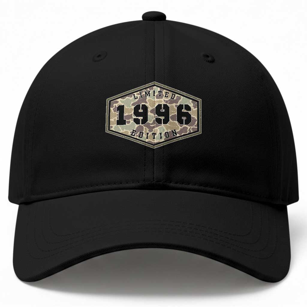 30th Birthday Hunting Baseball Cap 1996 Limited Edition Vintage Camouflage Gifts For Turning 30